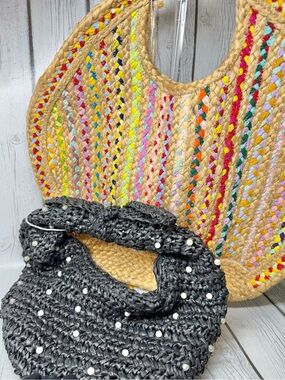 BRAND NEW ANTIK KRAFT Ruhi Tote & Haute Hippie Pearl Handbag—Tote&Handbag Bundle
